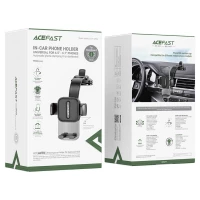 Автотримач для телефона ACEFAST D26 press type car holder for dashboard Black (Колір 7073) - фото № 2