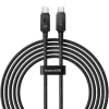 Кабель Baseus Unbreakable Series Fast Charging Data Cable Type-C to Type-C 100W 2m Cluster Black k56924 - № 1 Кабель Baseus Unbreakable Series Fast Charging Data Cable Type-C to Type-C 100W 2m Cluster Black (Cluster Black) Baseus - № 1