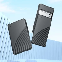 Зовнішня кишеня для накопичувача HOCO HB46 USB3.0 2.5-inch SATA hard drive enclosure Black  - фото № 5