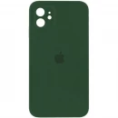 Чохол для смартфона Silicone Full Case AA Camera Protect for Apple iPhone 11 40,Atrovirens