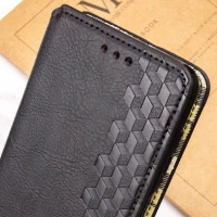Чохол-книжка для смартфона Rubic Leather for Xiaomi Redmi 13C 4G/POCO С65 Black (Цвет 7073) - фото № 6