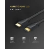 Кабель UGREEN ED015 HDMI Flat Cable 3m (UGR-50820) (7073)- № 2