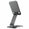 Тримач для мобільного HOCO PH48 Fun dual axis 360 rotating tablet desktop holder Black (Black)- № 2