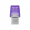 Флеш-накопичувач Kingston USB 3.2 DT microDuo 3C 256GB (Type-A/Type-C) (200Mb/s)  Kingston - № 1