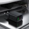 Мережевий зарядний пристрій ACEFAST A78 PD20W GaN (USB-A+USB-C) charger Black (Черный)- № 6