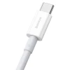 Кабель Baseus Superior Series Fast Charging Data Cable USB to Type-C 66W 2m White (White)- № 5