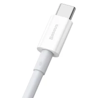 Кабель Baseus Superior Series Fast Charging Data Cable USB to Type-C 66W 2m White (Колір White) - фото № 5