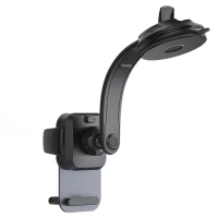 Автотримач для телефона ACEFAST D26 press type car holder for dashboard Black (Колір 7073) - фото № 4