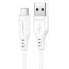 Кабель ACEFAST C3-04 USB to Type-C 3A, 1.2m, TPE, TPE connectors, White k14699 - № 1 Кабель ACEFAST C3-04 USB to Type-C 3A, 1.2m, TPE, TPE connectors, White (Белый) ACEFAST - № 1