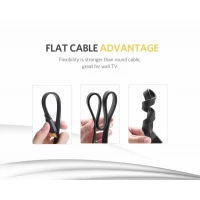 Кабель UGREEN ED015 HDMI Flat Cable 3m (UGR-50820) (Колір 7073) - фото № 4
