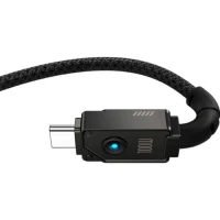 Кабель Baseus Unbreakable Series Fast Charging Data Cable Type-C to Type-C 100W 2m Cluster Black (Цвет Cluster Black) - фото № 5