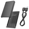 Зовнішня кишеня для накопичувача HOCO HB46 USB3.0 2.5-inch SATA hard drive enclosure Black - № 2