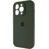 Чохол для смартфона Silicone Full Case AA Camera Protect for Apple iPhone 13 Pro Max 40,Atrovirens (Atrovirens)- № 2
