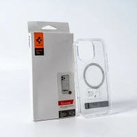 Чохол Spigen AAA Magnetic Clear Stand for Apple iPhone 15 Transparent (Цвет 66120) - фото № 3