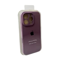 Чохол для смартфона Silicone Full Case AA Camera Protect for Apple iPhone 16 Pro 36,Blackcurrant
