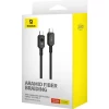 Кабель Baseus Unbreakable Series Fast Charging Data Cable Type-C to Type-C 100W 2m Cluster Black (Cluster Black)- № 2