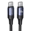 Кабель Usams US-SJ524 U71 Type-C To Type-C 100W PD Fast Charging & Data Cable 1.2m black k52360 - № 1 Кабель Usams US-SJ524 U71 Type-C To Type-C 100W PD Fast Charging & Data Cable 1.2m black (Черный) Usams - № 1
