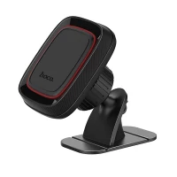 Автотримач для телефона HOCO CA24 Lotto series magnetic automotive center adsorbed holder Black