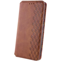 Чохол-книжка для смартфона Rubic Leather for Xiaomi Redmi Note 13 4G Brown (Цвет Brown) - фото № 2