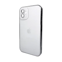 Чохол для смартфона AG Glass Sapphire Frame MagSafe Logo for Apple iPhone 12 White