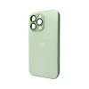 Чохол для смартфона AG Glass Matt Frame Color Logo for Apple iPhone 12 Pro Max Light Green k43657 - № 1 Чохол для смартфона AG Glass Matt Frame Color Logo for Apple iPhone 12 Pro Max Light Green (Light Green) AG Glass - № 1