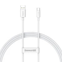 Кабель Baseus Superior Series (SUPERVOOC) Fast Charging Data Cable USB to Type-C 65W 1m White