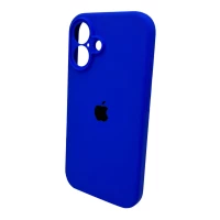 Чохол для смартфона Silicone Full Case AA Camera Protect for Apple iPhone 16 45,Shiny Blue (Цвет Shiny Blue) - фото № 5