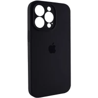 Чохол для смартфона Silicone Full Case AA Camera Protect for Apple iPhone 13 Pro 14,Black (Колір 7073) - фото № 2