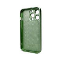 Чохол для смартфона AG Glass Matt Frame Color Logo for Apple iPhone 12 Pro Max Light Green (Колір Light Green) - фото № 2