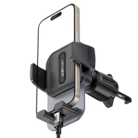Автотримач для телефона ACEFAST D25 press type car holder for air vent Black (Колір 7073) - фото № 3