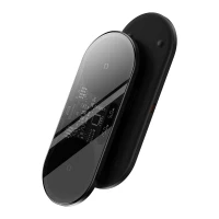 Бездротовий зарядний пристрій Baseus Digital LED Display 2in1 Wireless Charger 20W Black Universal version (Цвет Черный) - фото № 3