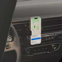 Автотримач для телефона ACEFAST D25 press type car holder for air vent Black (Колір 7073) - фото № 7