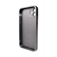 Чохол для смартфона AG Glass Matt Frame Color Logo for Apple iPhone 12 Titanium Grey  - фото № 2