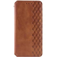 Чохол-книжка для смартфона Rubic Leather for Xiaomi Redmi Note 13 Pro 4G Brown