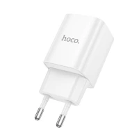 Мережевий зарядний пристрій HOCO C149A Charm PD30W+QC3.0 charger (EU) White (Цвет 7068) - фото № 3