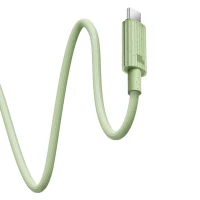 Кабель Baseus Habitat Series Fast Charging Cable Type-C to Type-C 100W 1m Natural Green (Цвет Natural Green) - фото № 6