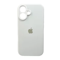 Чохол для смартфона Silicone Full Case AA Camera Protect for Apple iPhone 16 8,White
