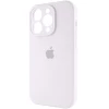 Чохол для смартфона Silicone Full Case AA Camera Protect for Apple iPhone 16 Pro Max 8,White (7068)- № 3