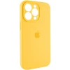 Чохол для смартфона Silicone Full Case AA Camera Protect for Apple iPhone 14 Pro 56,Sunny Yellow (Sunny Yellow)- № 3
