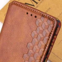 Чохол-книжка для смартфона Rubic Leather for Xiaomi Redmi Note 13 4G Brown (Цвет Brown) - фото № 5