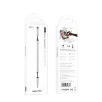 Стилус HOCO GM111 Cool dynamic series 3-in-1 passive universal capacitive pen White (Цвет Білий) - фото № 2