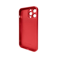Чохол для смартфона AG Glass Matt Frame Color Logo for Apple iPhone 13 Pro Max Coke Red (Цвет Coke Red) - фото № 2