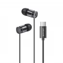 Навушники Usams EP-46 Mini Type-C In-Ear Earphone1.2m Black