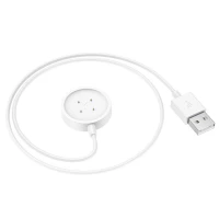 Бездротовий зарядний пристрій для смарт-годинника HOCO Y24 AMOLED Smart sports watch charging cable White (Колір Білий) - фото № 3