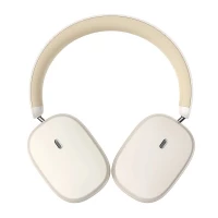 Бездротові навушники Baseus Bowie H1 Noise-Cancellation Wireless Headphones Creamy-White (Колір Creamy White) - фото № 3