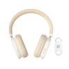 Бездротові навушники Baseus Bowie H1 Noise-Cancellation Wireless Headphones Creamy-White (Creamy White)- № 6