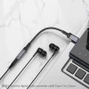 Перехідник BOROFONE BV24 Graceful digital audio converter cable Type-C to 3.5mm Metal Grey (Metal Gray)- № 8