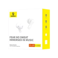 Бездротові навушники Baseus Bowie E20 True Wireless Earphones Stellar White  - фото № 2