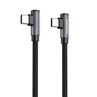 Кабель BOROFONE BU50 elbow magnetic 60W charging data cable Type-C to Type-C 1m Black (Цвет Черный), Атикул k55606 |  купить на VILKI.NET - фото № 1