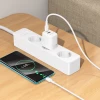 Мережевий зарядний пристрій BOROFONE BN29 Fuente PD30W+QC3.0 charger set (C to C) (EU) White (Білий)- № 8
